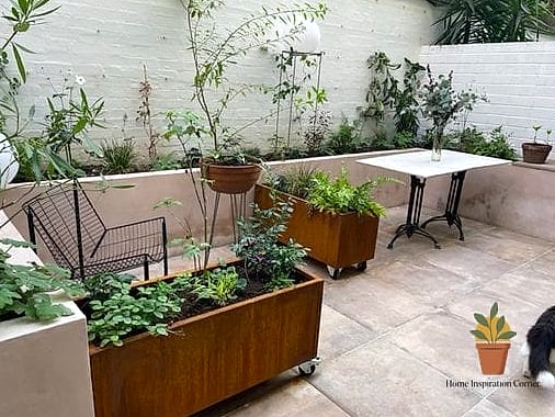 Use Planters on Wheels