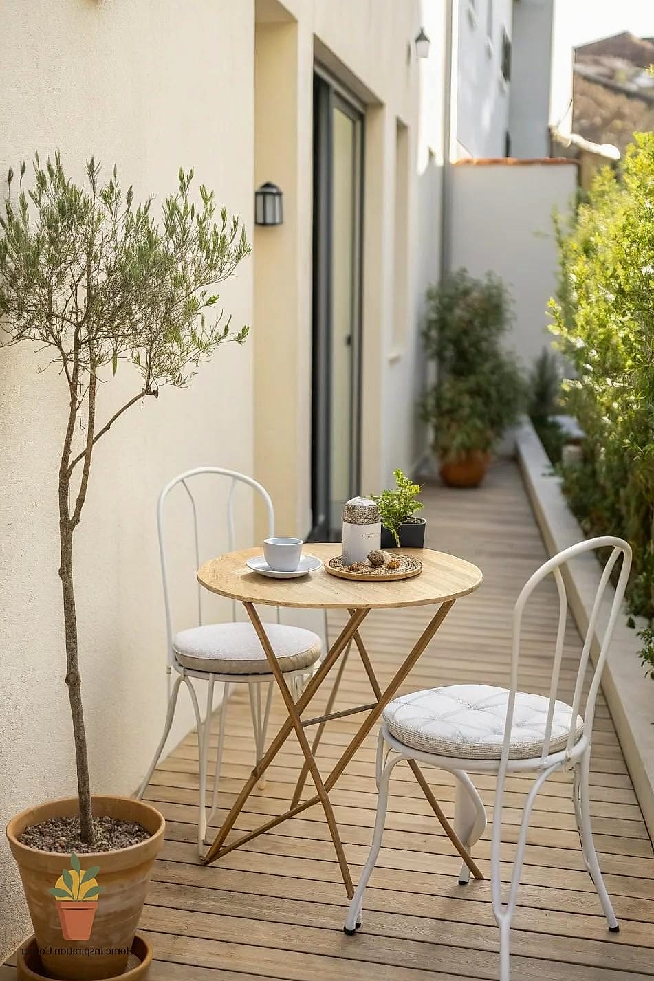 Use a Two-Top Bistro Table as the Anchor