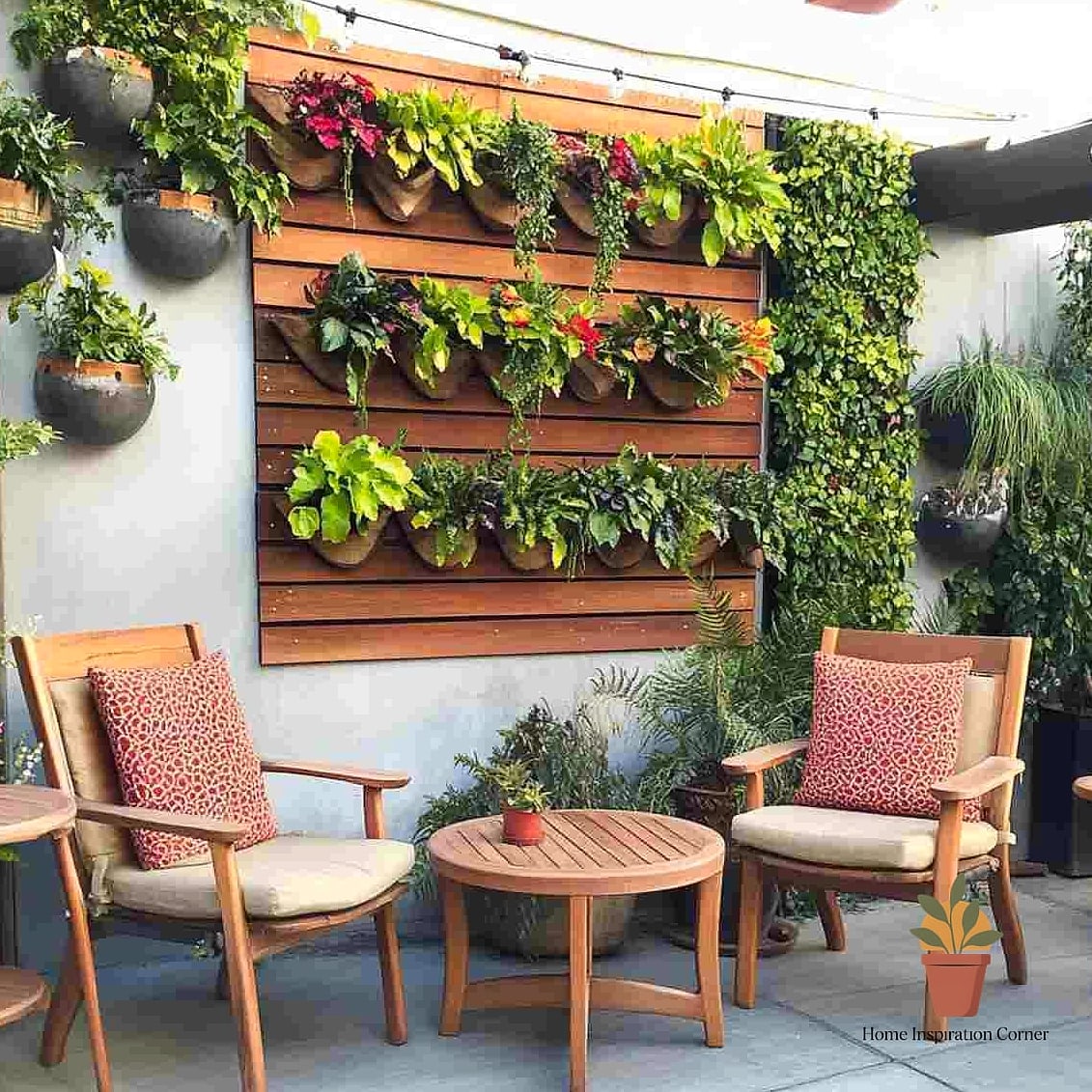 Use Vertical Planters to Save Floor Space