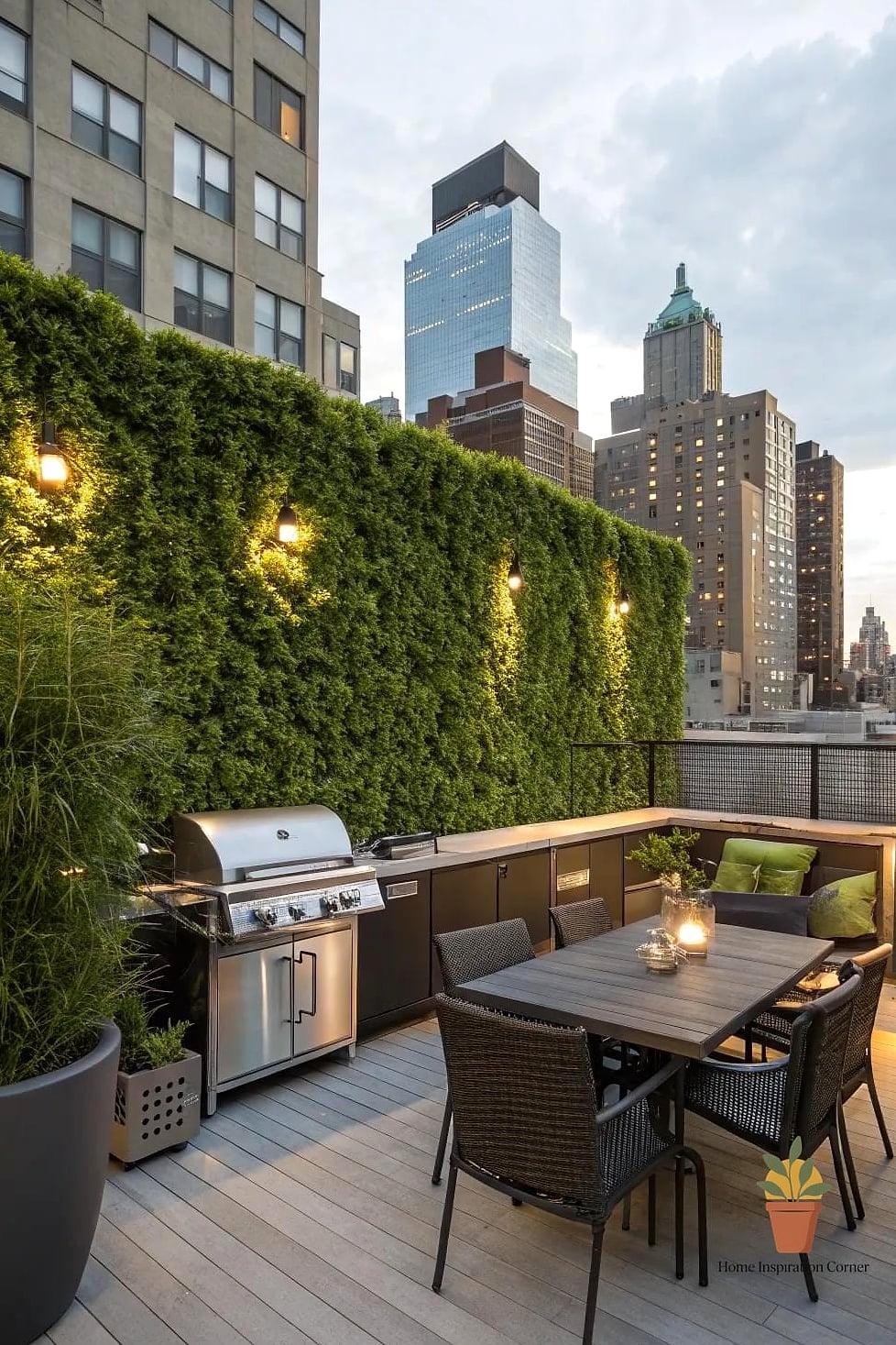 The Vertical Garden Grill Wall