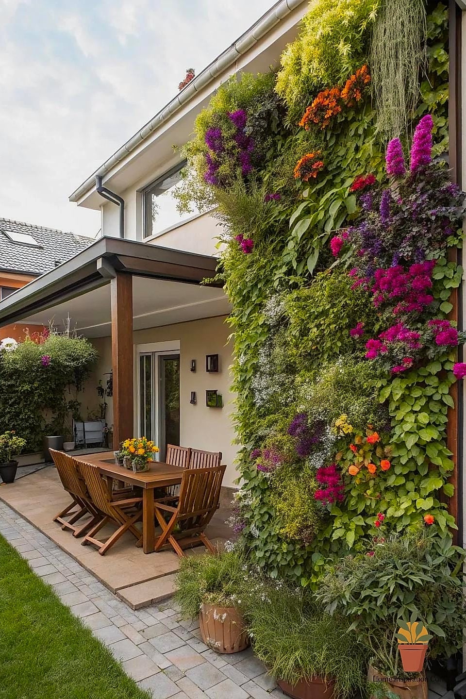 A Vertical Garden Wall