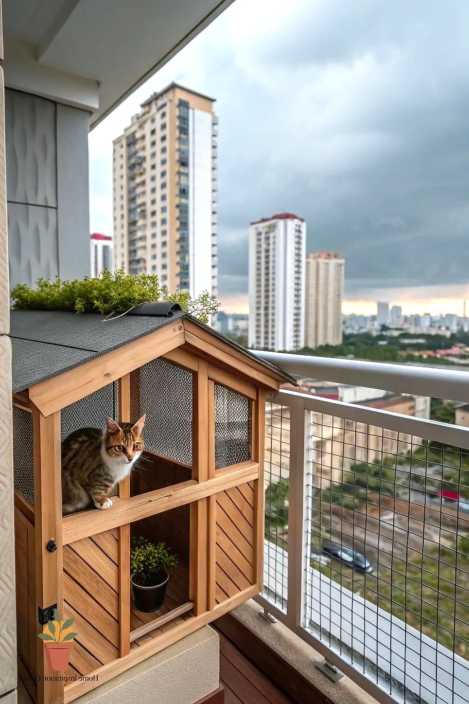 Vertical Garden Walls with Built-In Mesh Backing
