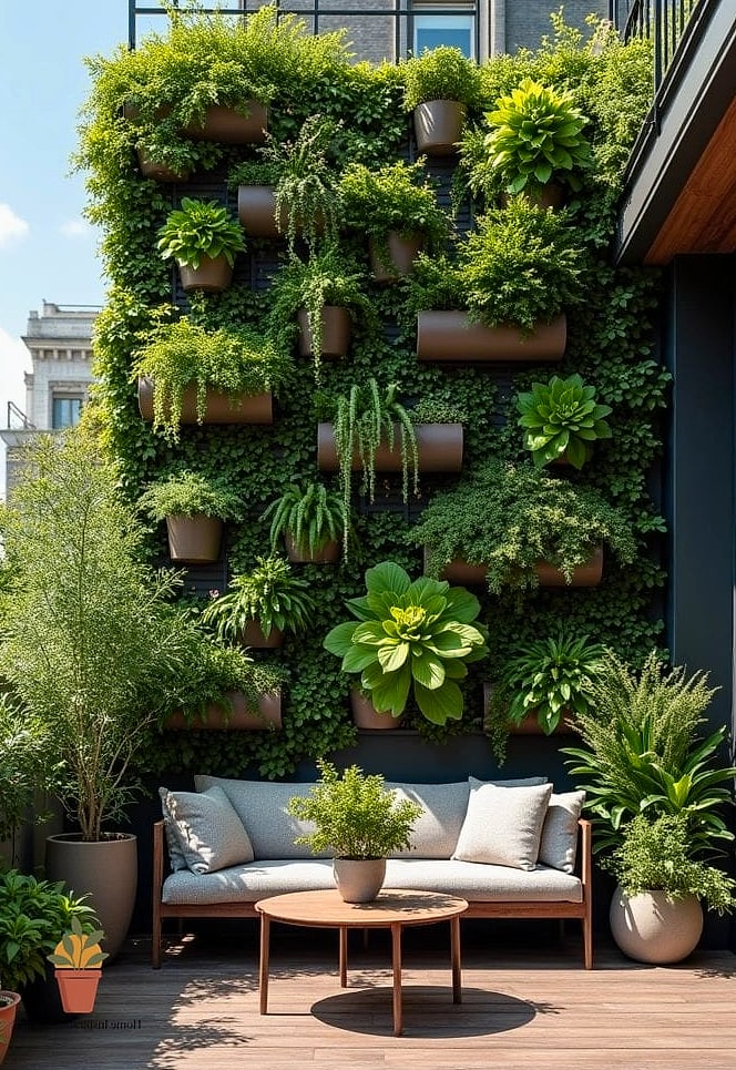 Vertical Garden Wall for Small Space Greenery
