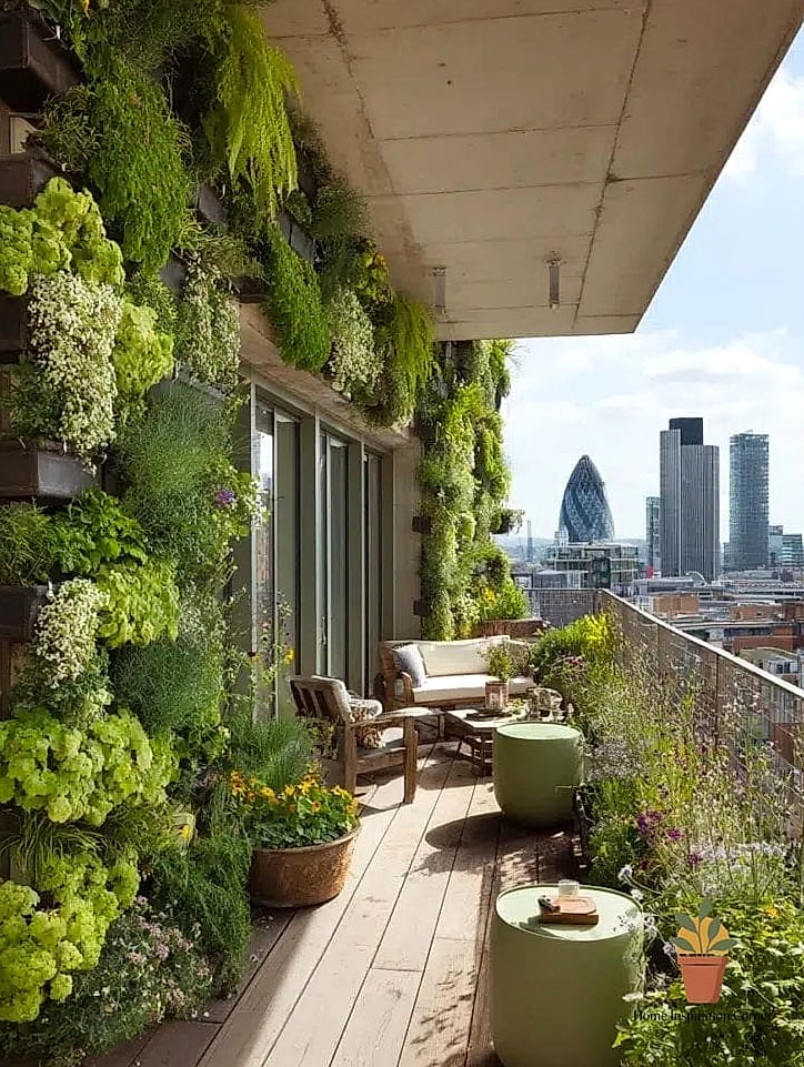 23 Cozy Terrace Ideas Ideas That Work in Any Size Home 11 Vertical Garden Wall