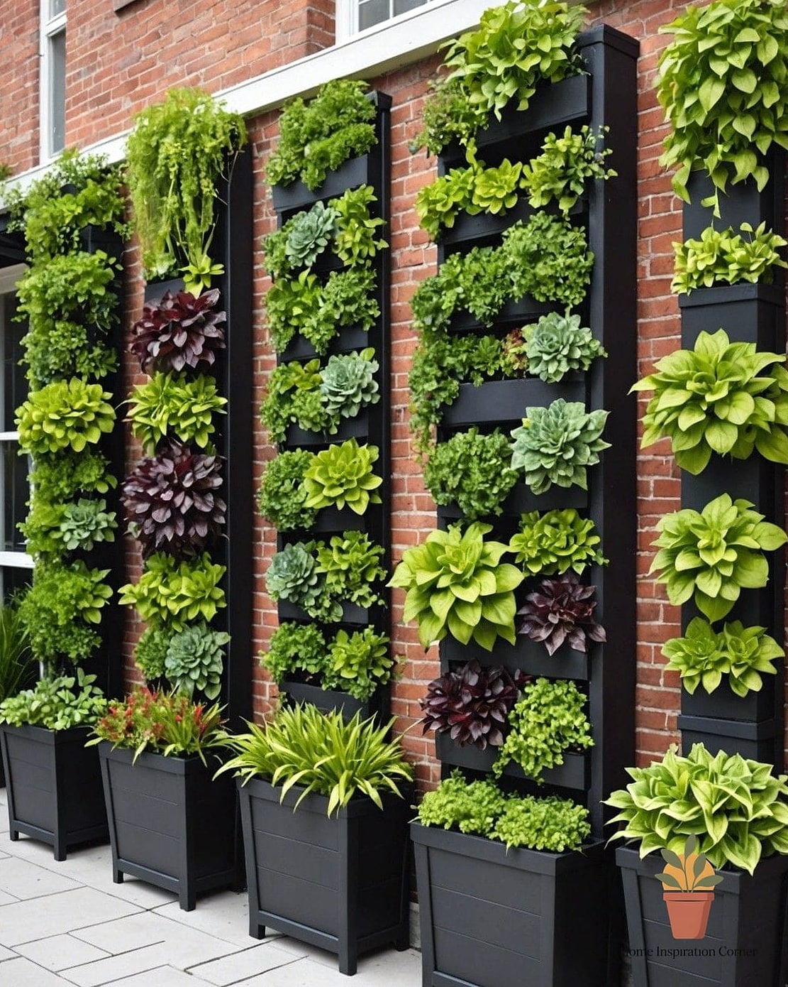 Vertical Garden Wall for Small Yards