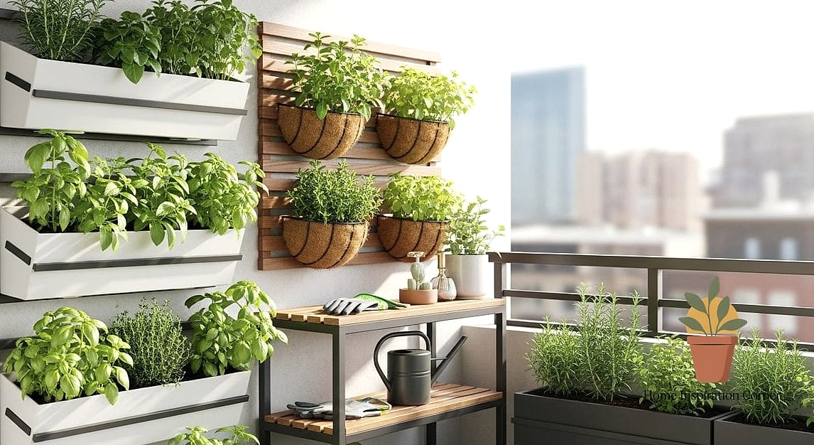 Vertical Herb or Flower Wall