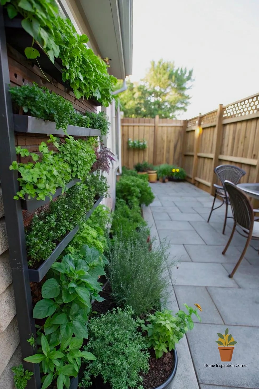 15 Patio Decorating Ideas Photos That Will Inspire Your Next Project 6 A Vertical Herb and Plant Wall