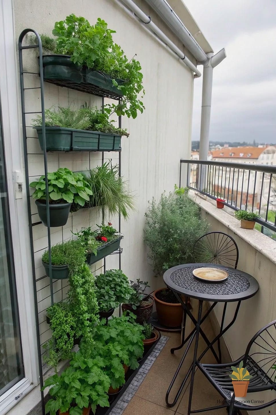 Vertical Herb Garden Wall