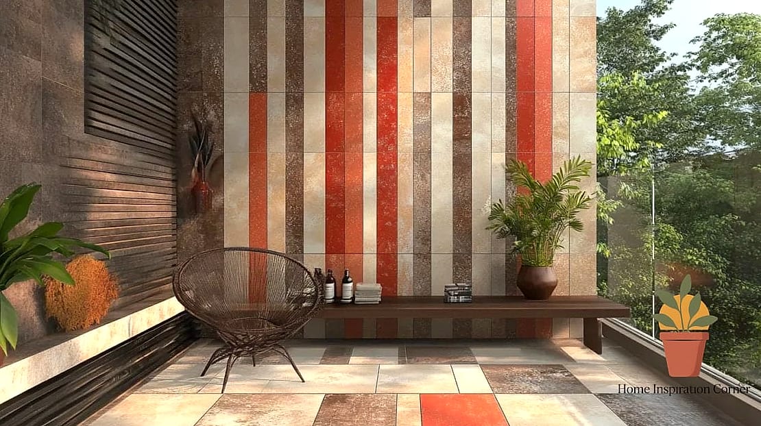 Vertical Ribbed Ceramic Tiles