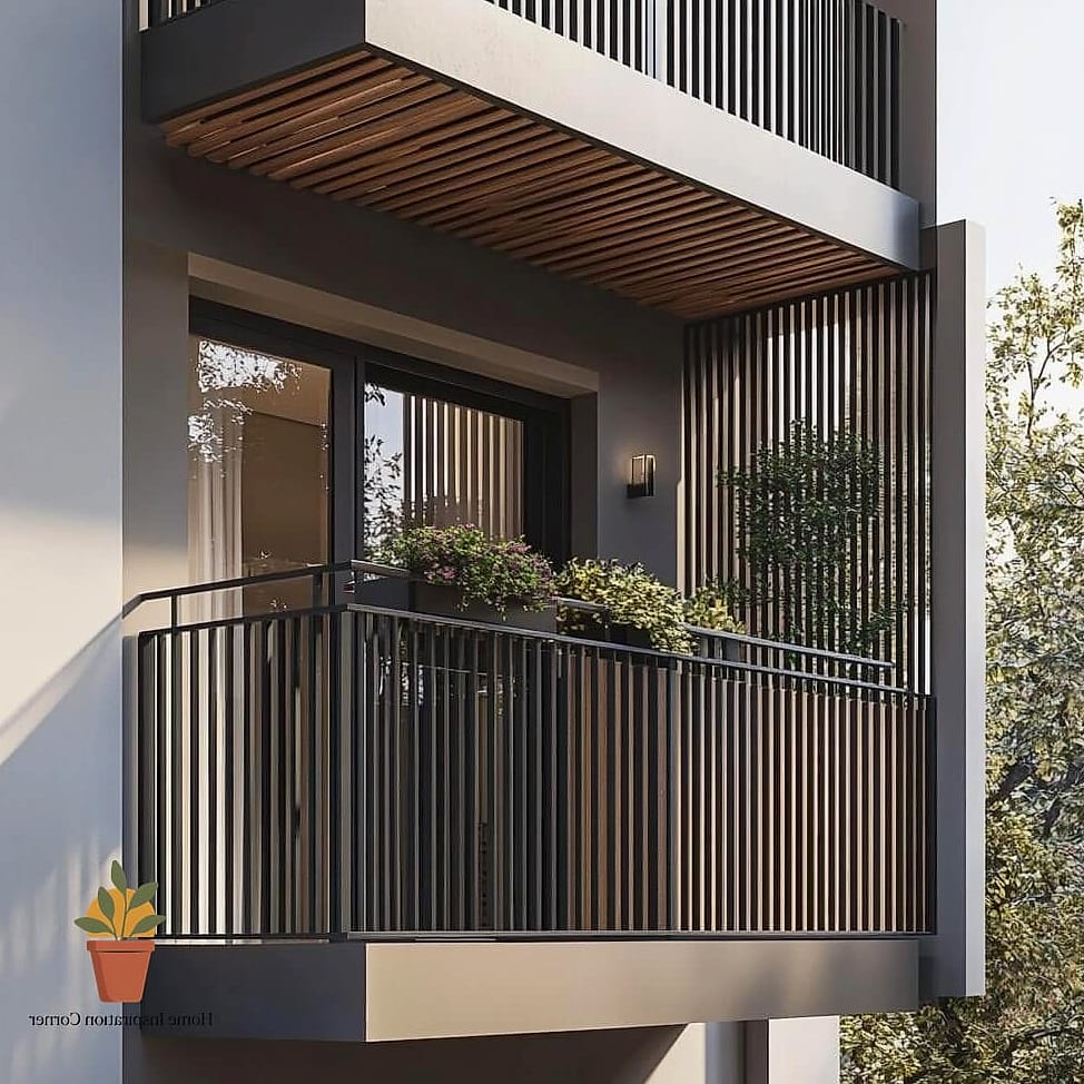 Vertical Slat Privacy Screens
