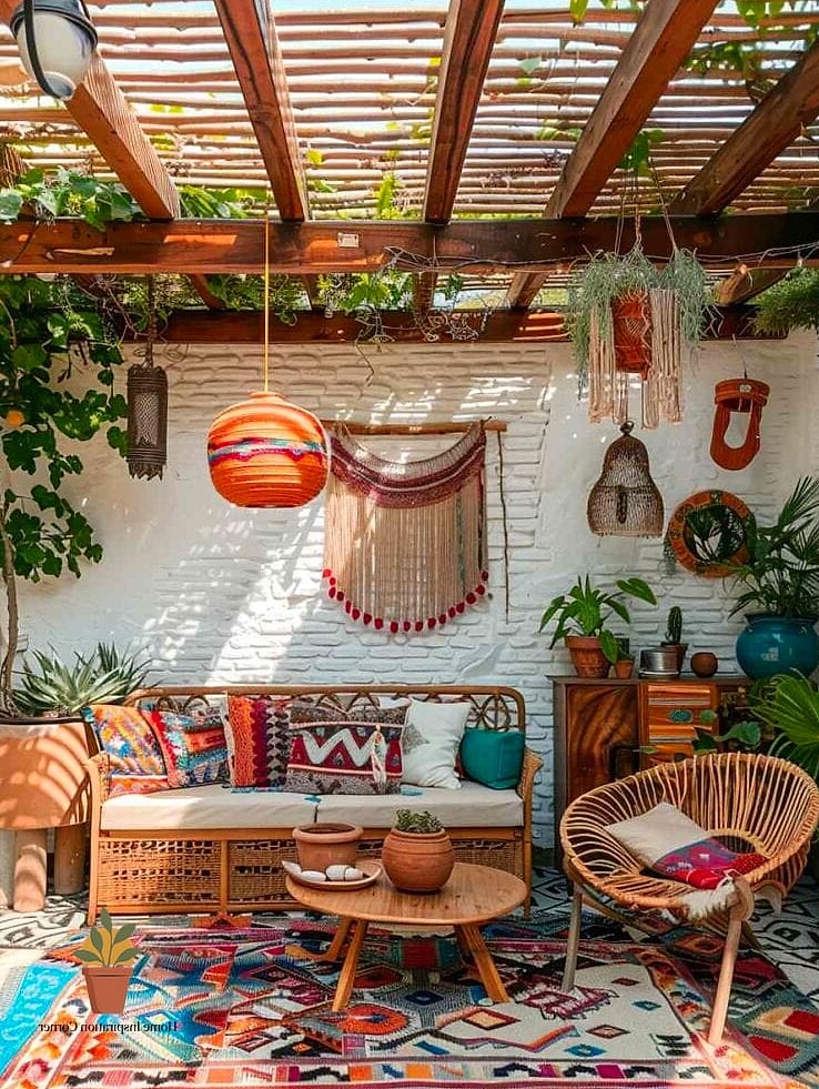 7 Boho Patio Ideas That Will Transform Your Space 8 Vintage and Global-Inspired Accent Pieces