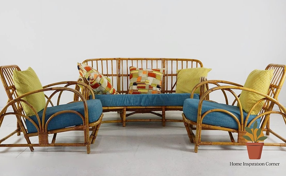 Vintage Rattan and Wicker Mix