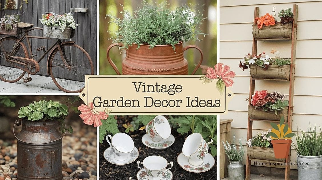 Vintage Teacup Bird Feeder