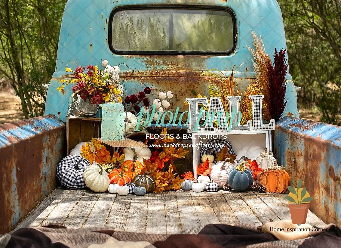Vintage Truck or Car Backdrop