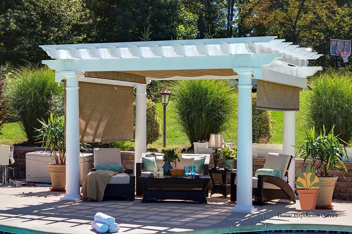 Vinyl Pergola Cover