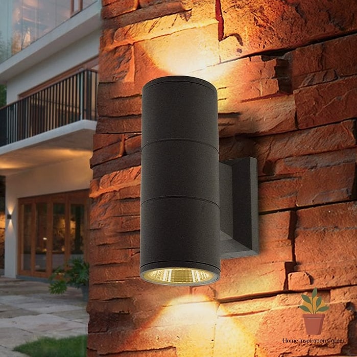 Wall-Mounted Sconces on Exterior Walls