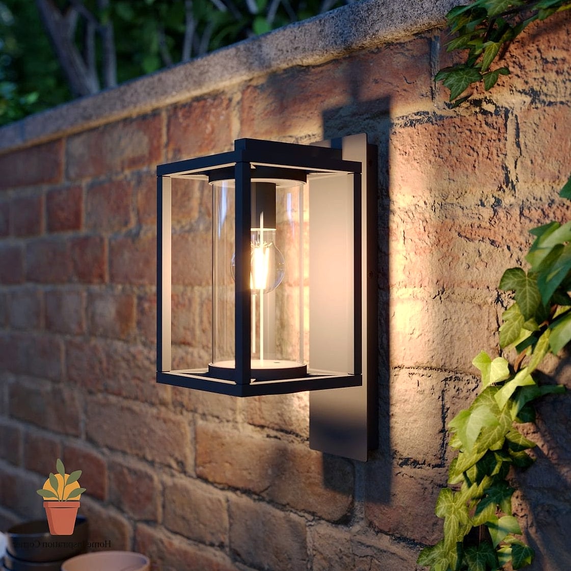 Wall-Mounted Sconces by the Door