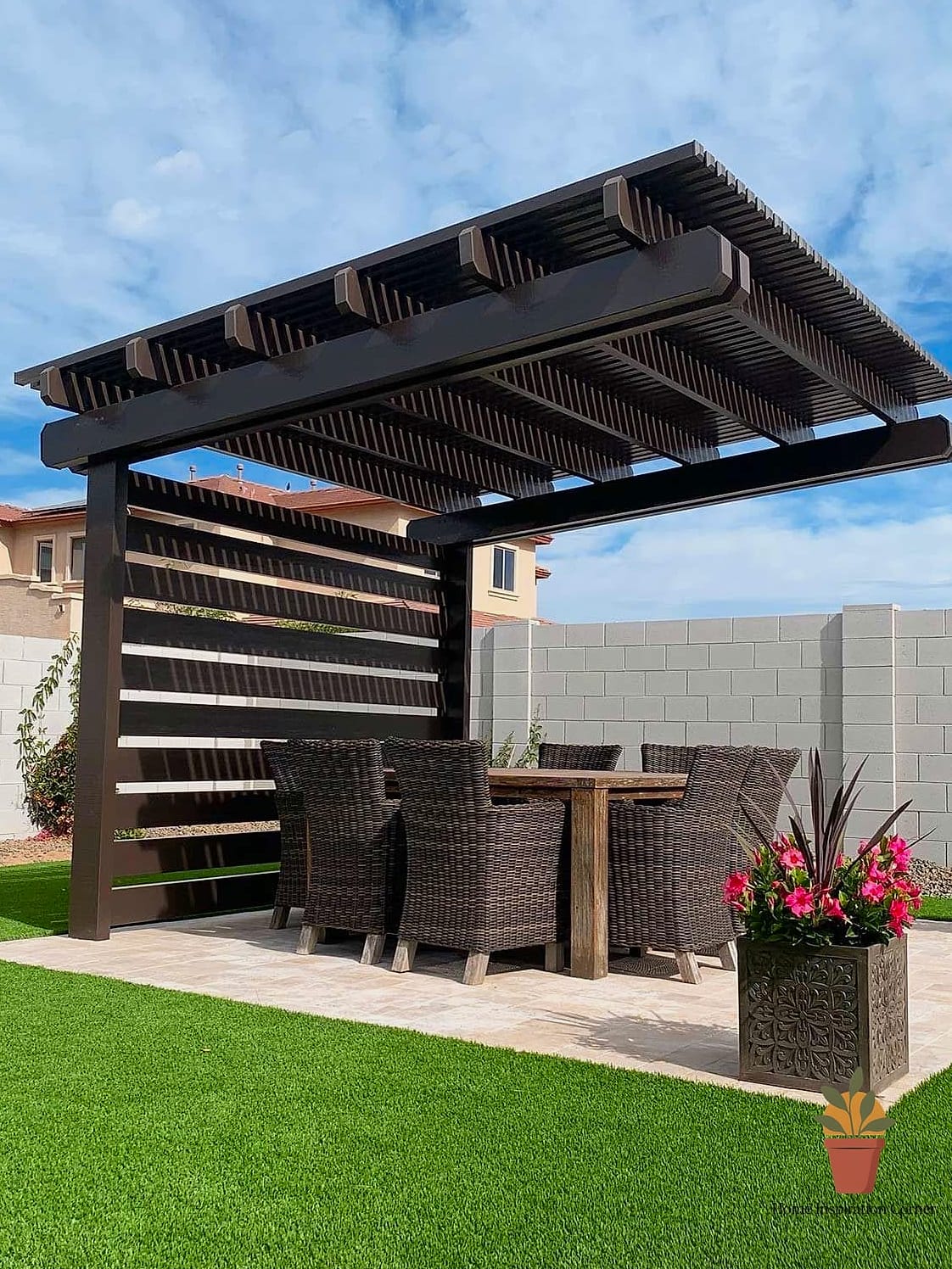 A Wall of Outdoor Curtains