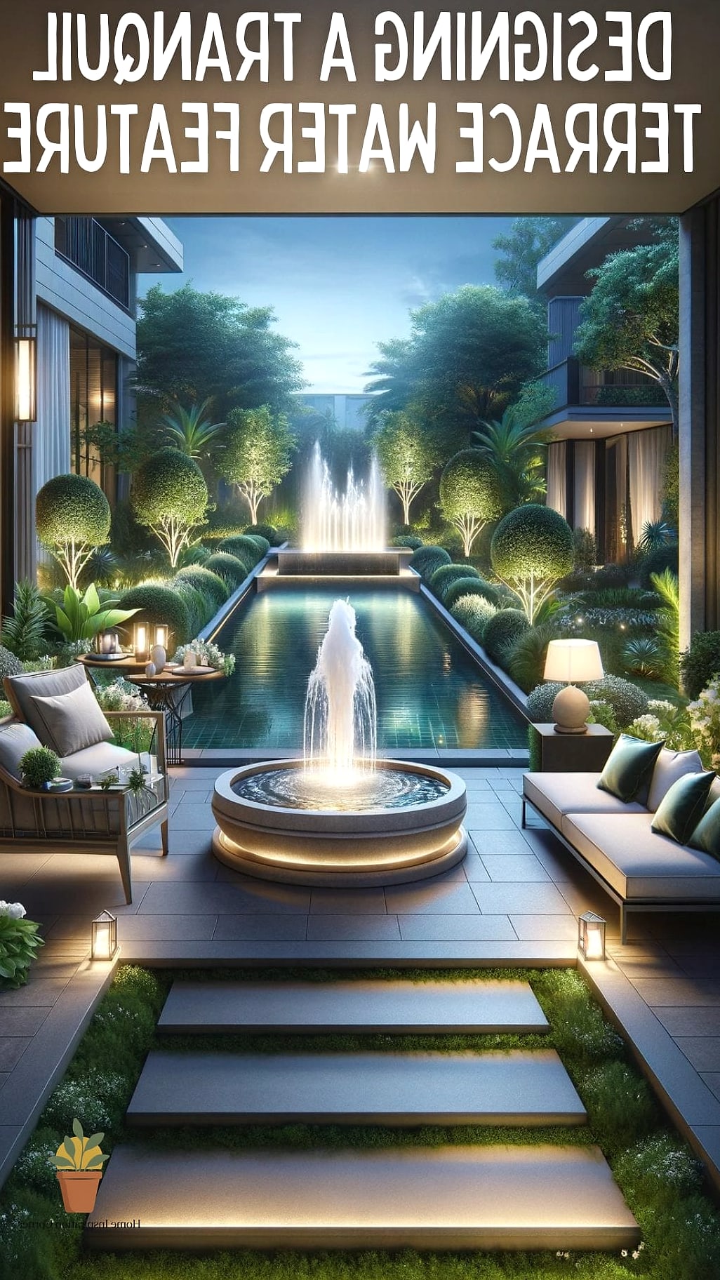 25 Home Terrace Ideas Ideas That Will Transform Your Space 15 Water Feature or Small Fountain