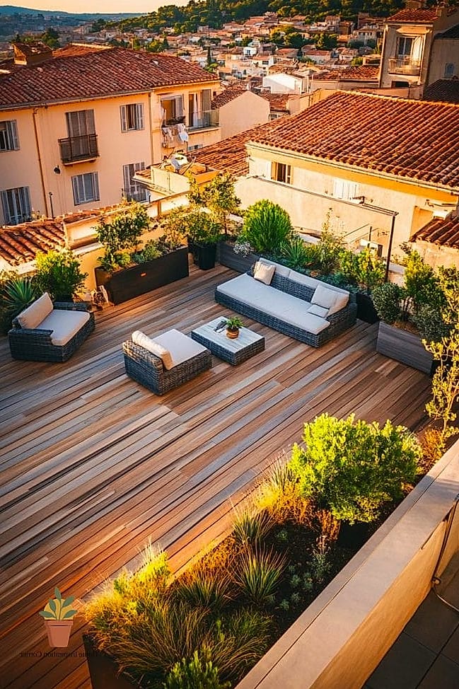 Waterproof Deck Flooring in Wood-Look Composite