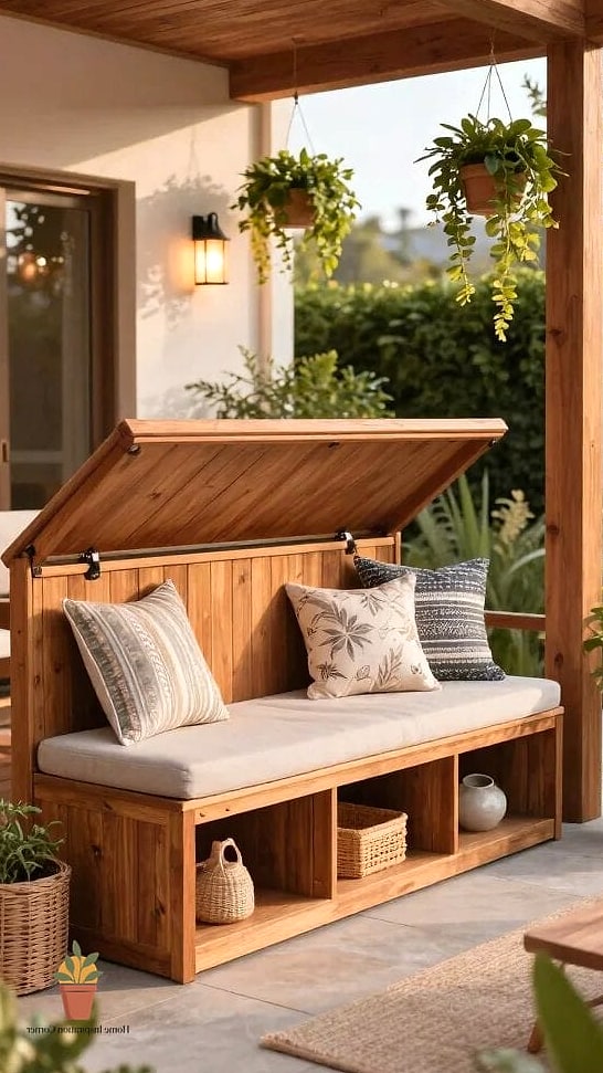 A Weatherproof Storage Bench