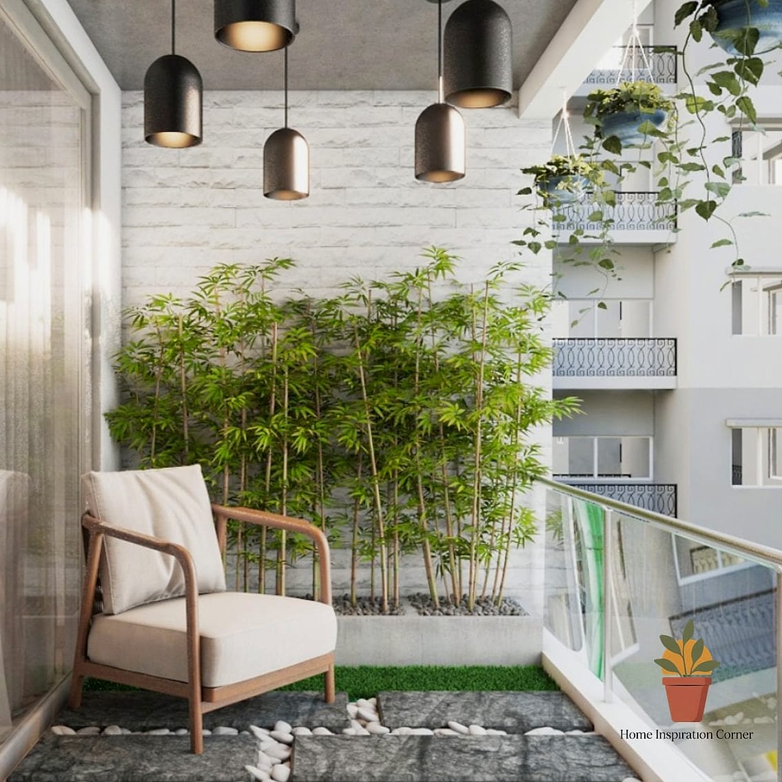 18 Balcony Wall Painting Ideas Ideas That Work in Any Size Home 18 Whitewashed Brick for Textured Charm