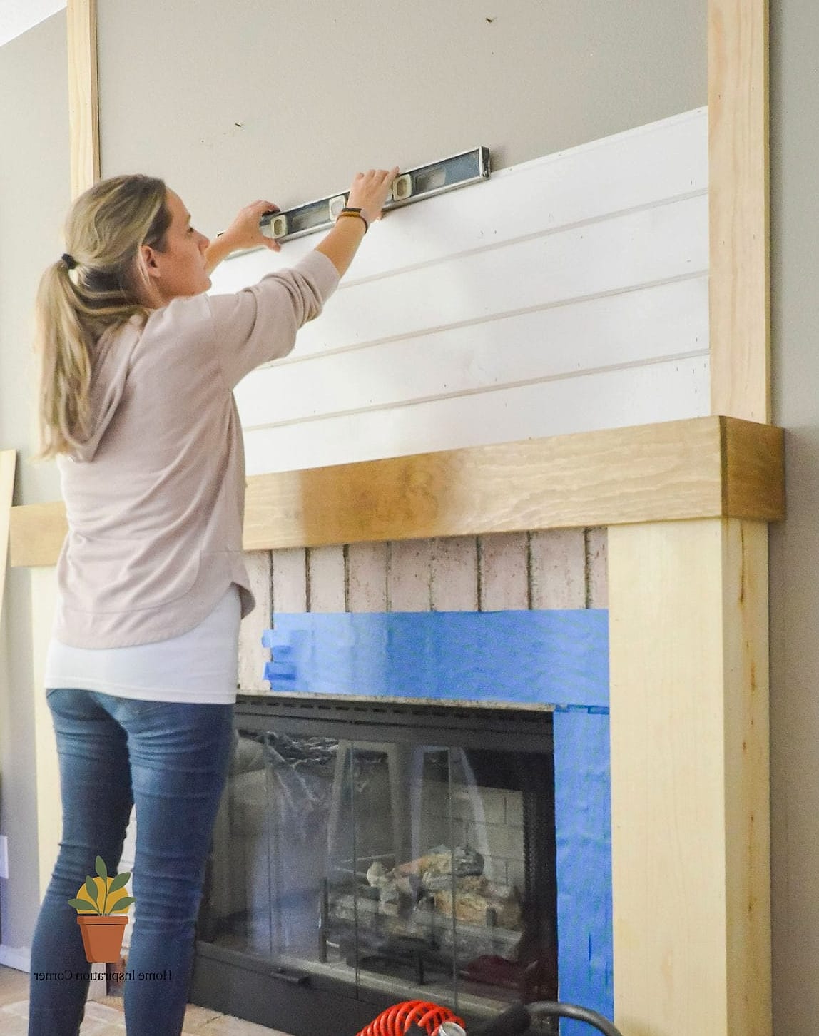 Whitewood Shiplap Surround