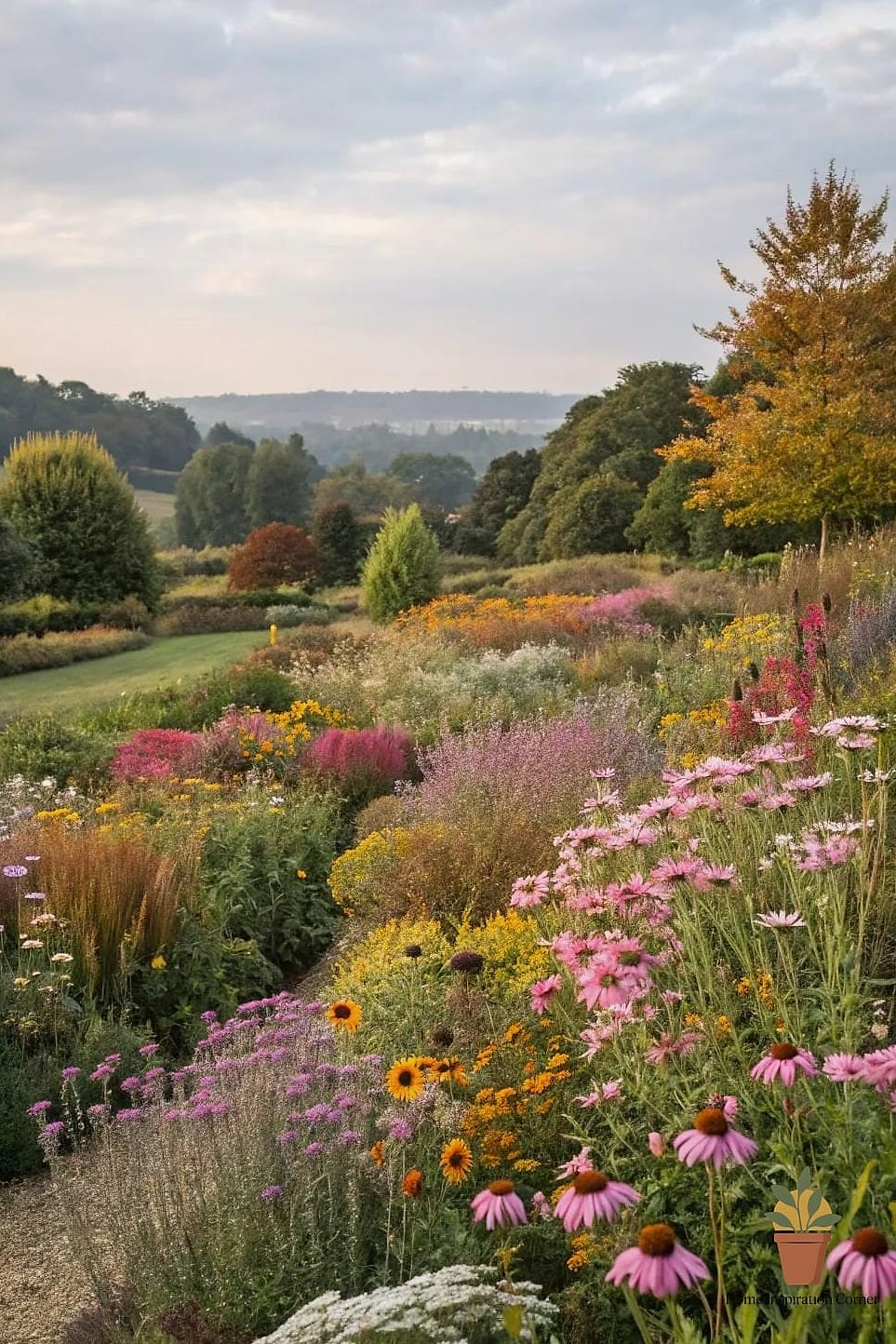 Wildflower Garden Backdrop