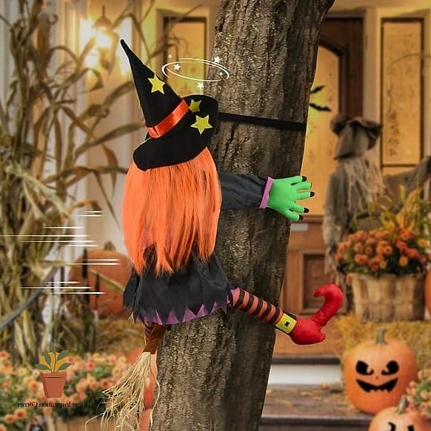 A Witch Crashed Into the Tree or Roofline