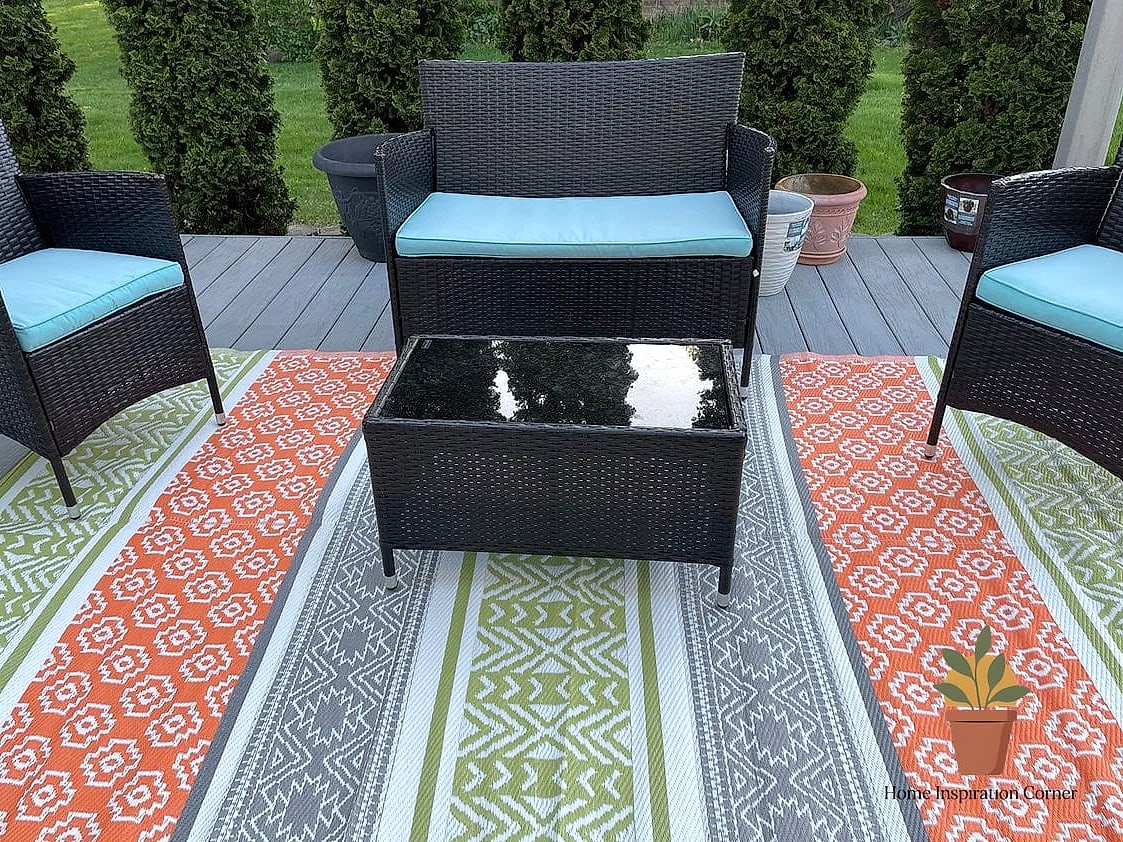 Woven Plastic Rugs for High Durability