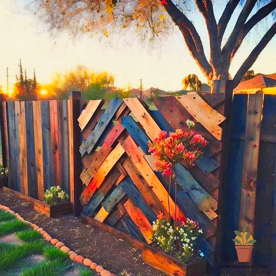 14 Backyard Fences Ideas That Are Trending on Pinterest 14 Woven Wood Fence