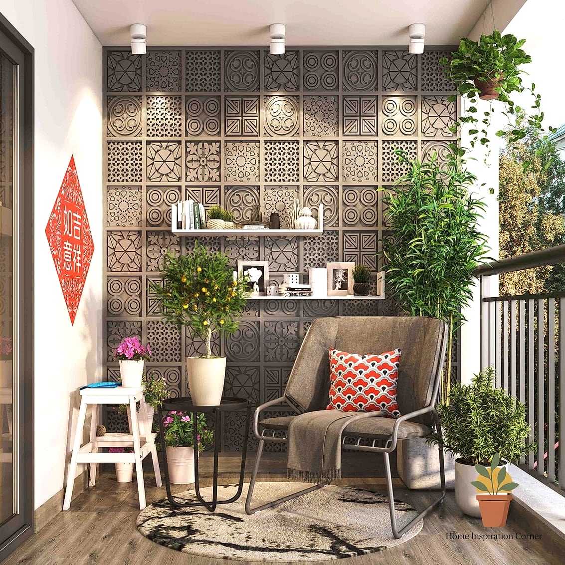 Wraparound Shelving Concept