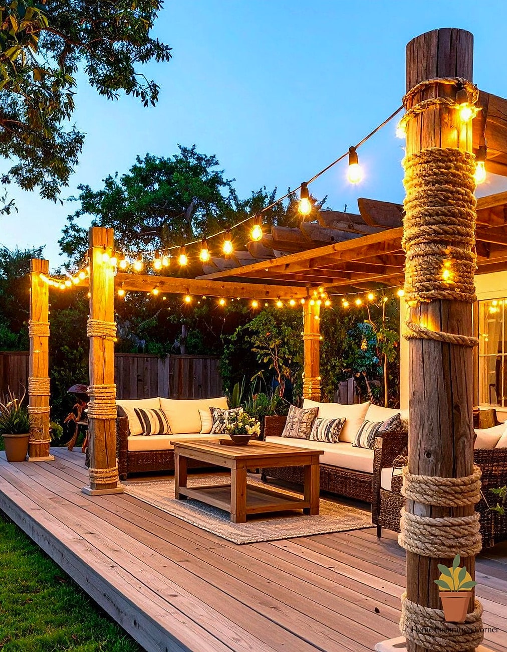 Wrapped Around Porch Railings