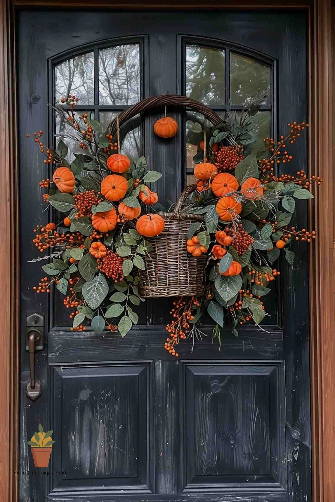 Wreaths Made from Natural, Foraged Materials