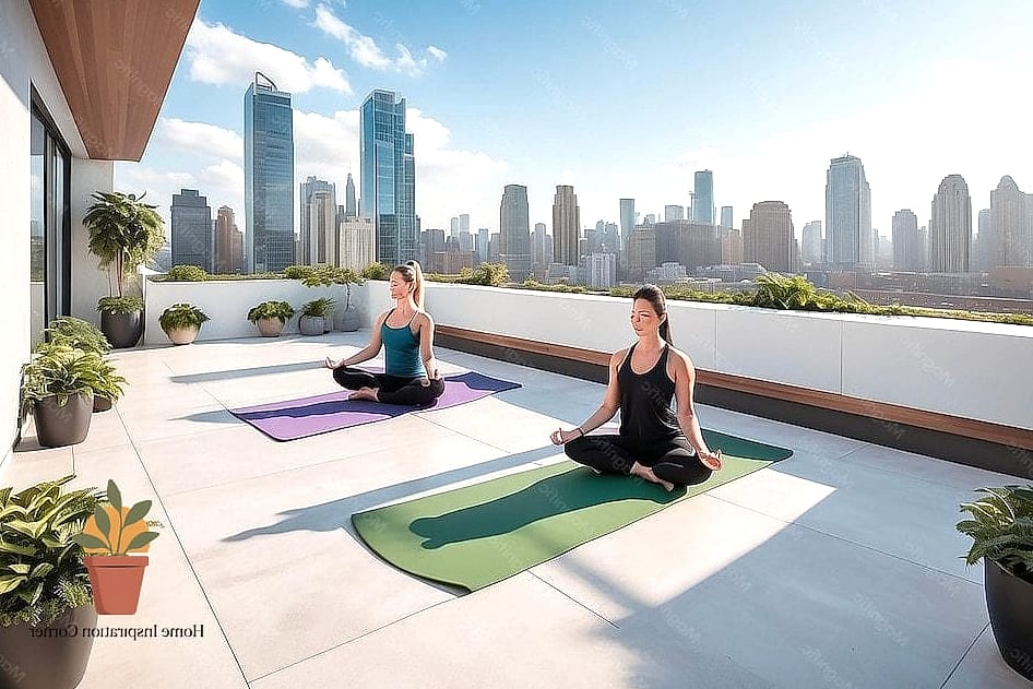 A Yoga or Meditation Corner