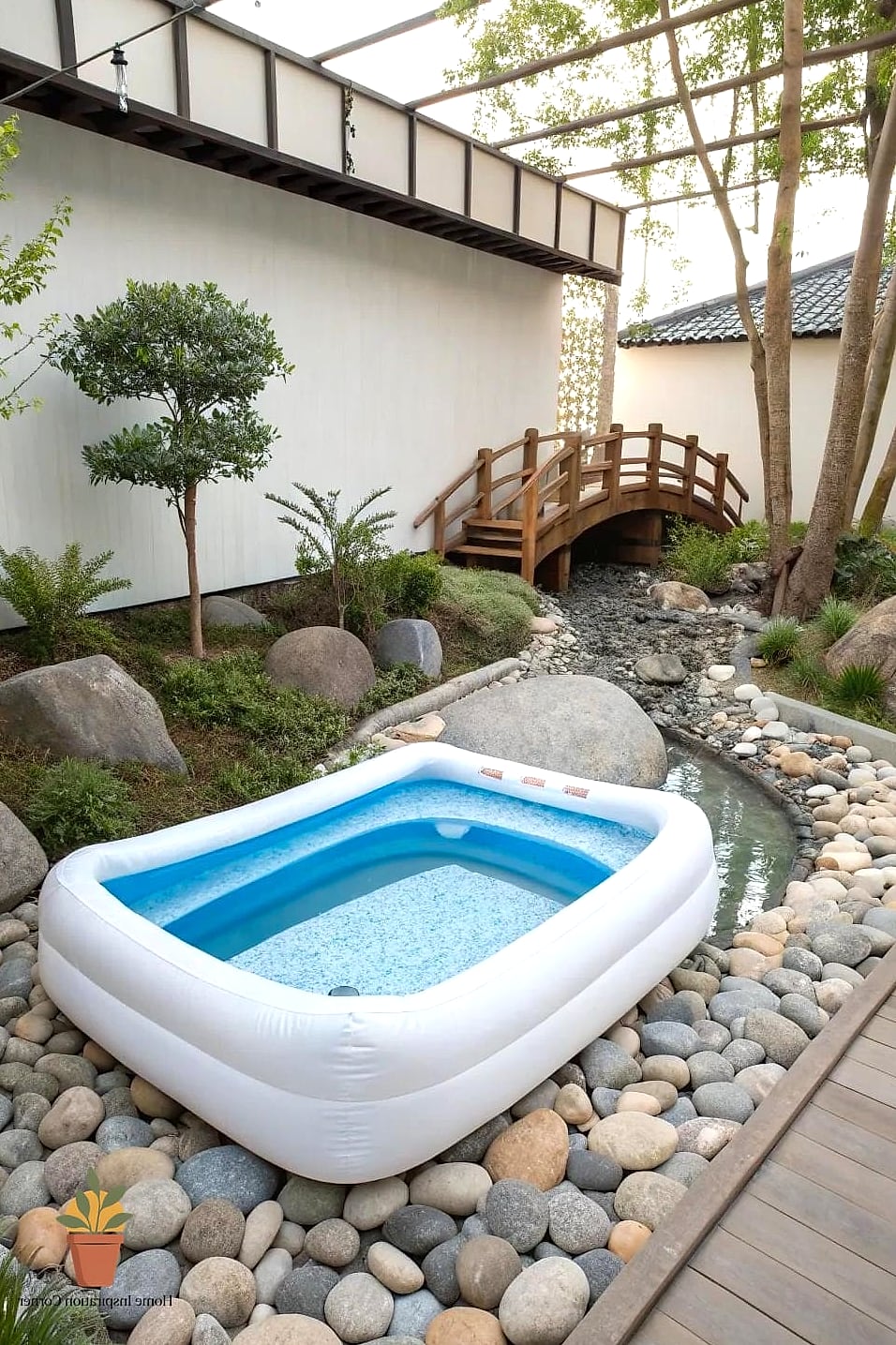 Zen Garden Pool Retreat