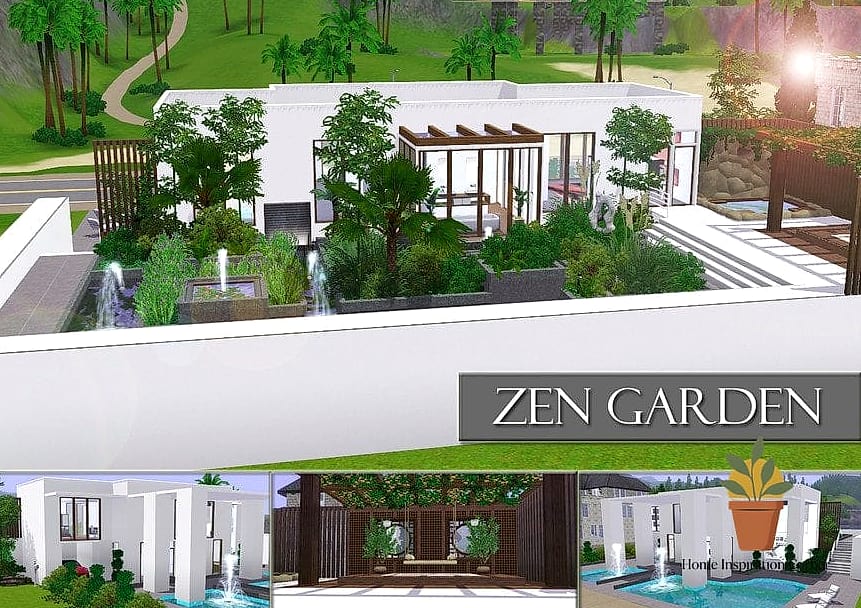 27 Sims 4 Backyard Ideas Designs That Maximize Style and Function 7 Zen Meditation Corner